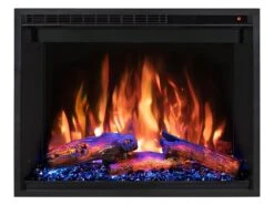 Modern Flames 26 In. Redstone LED Wifi Built-In Electric Fireplace With Multi-Function Remote Control And Adjustable Flames -electric fireplace Store Modern Flames RS 2621 silo2
