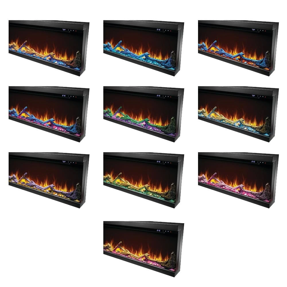 Napoleon Astound Flexmount 62-in Linear Electric Fireplace 3 Napoleon Astound Flexmount 62-in Linear Electric Fireplace - Image 3