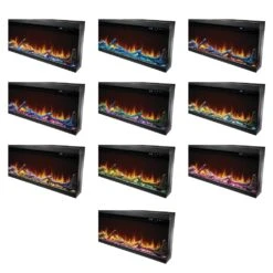 Napoleon Astound Flexmount 74-in Linear Electric Fireplace -electric fireplace Store NEFL50AB NEFL62AB NEFL74AB All Flame Ember Colors 8d6a60aa ef4b 4a40 b9d5 d33ad4fc840a