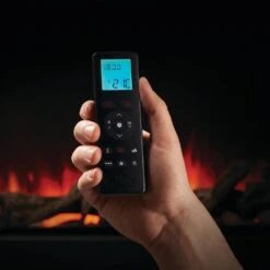 Napoleon Astound 50-in Linear Electric Fireplace -electric fireplace Store Napoleon Astound Series Linear Electric Fireplace Detail Remote