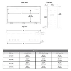 Napoleon 74-in Astound Linear Electric Fireplace NEFB74AB -electric fireplace Store Napoleon Astound Series Linear Electric Fireplace Dimensions 36cde206 0af9 4209 89bf 8031bd82f571