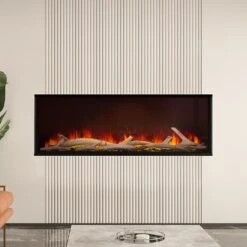 Napoleon 74-in Astound Linear Electric Fireplace NEFB74AB