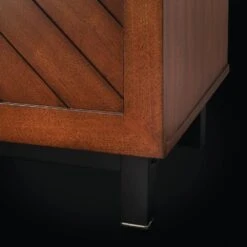 Napoleon Bella Electric Fireplace TV Stand In Walnut -electric fireplace Store Napoleon Bella NEFP26 3120WN Detail Feet