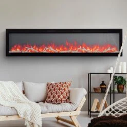Napoleon Entice 72-in Linear Electric Fireplace