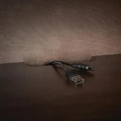 Napoleon Hayworth Electric Fireplace TV Stand In Rustic Long Board -electric fireplace Store Napoleon Hayworth NEFP30 3620RLB Detail Wire Management 54ff9dff 4c1b 4088 9b97 576e8db0f209