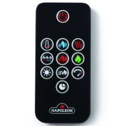 Napoleon 26-in Cineview Built-In Electric Fireplace -electric fireplace Store Napoleon NEFB26H Black Detail Remote