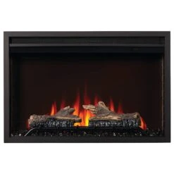 Napoleon 30-in Cineview Built-In Electric Fireplace -electric fireplace Store Napoleon NEFB30H Black Black Crystal Media Logset Orange Flame 9de1ef87 4e54 447a 8312 36f1febd5652