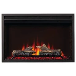 Napoleon 30-in Cineview Built-In Electric Fireplace -electric fireplace Store Napoleon NEFB30H Black Red Crystal Media Logset Orange Flame Trim 450042bf 20d3 49a4 b4a4 73de75e20938