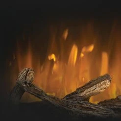 Napoleon Element 42-in Built-In Electric Fireplace & Trim Kit -electric fireplace Store Napoleon NEFB42H BS Log Set Detail 3