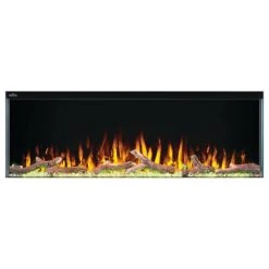Napoleon 50-in TriVista Primus Electric Fireplace -electric fireplace Store Napoleon NEFB50H 3SV Black Green Crystal Media Logset Orange Flame Front e2968656 1bfe 4473 a0aa 0bf58588ec3e
