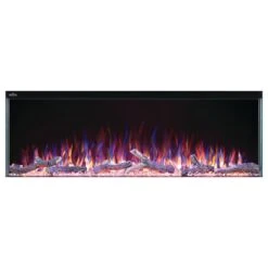 Napoleon 50-in TriVista Primus Electric Fireplace -electric fireplace Store Napoleon NEFB50H 3SV Black Orange Crystal Media Logset Multi Flame Front c0755bd4 1c15 44ab 9053 90912e56fb6a
