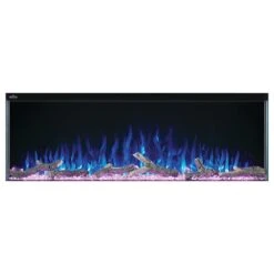 Napoleon 50-in TriVista Primus Electric Fireplace -electric fireplace Store Napoleon NEFB50H 3SV Black Purple Crystal Media Logset Blue Flame Front 3343967e c49e 48ca 9e75 2d376938e0b5