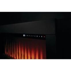 Napoleon 50-In CLEARion ELITE See-Thru Electric Fireplace 33 Napoleon 50-In CLEARion ELITE See-Thru Electric Fireplace -electric fireplace Store Napoleon NEFBD50HE Black Detail Feature