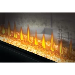 Napoleon 50-In CLEARion ELITE See-Thru Electric Fireplace 31 Napoleon 50-In CLEARion ELITE See-Thru Electric Fireplace -electric fireplace Store Napoleon NEFBD50HE Black Orange Crystal Media Orange Flame 0d116d47 bca7 4cdb 9c4c 3771fe92d9e5