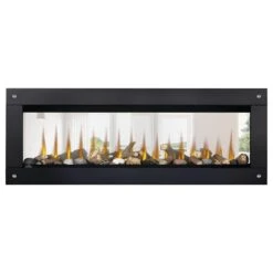 Napoleon 60-in Clearion Elite Electric Fireplace W/Black Trim Kit -electric fireplace Store Napoleon NEFBD60HE Black Log set Orange Flame Clear 733b6e84 4d15 416a 9764 91f37a5f7e54