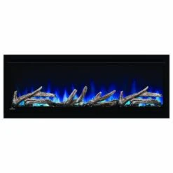 Napoleon 42-In Alluravision Deep Wall Mount Electric Fireplace - NEFL42CHD -electric fireplace Store Napoleon NEFL42CHD 1 Black Black Crystal Media Logset Blue Flame Front 66aa9f65 560f 4eae 88c8 21876b4d5e6d