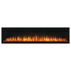 Napoleon 50-In Entice Wall Mount Electric Fireplace -electric fireplace Store Napoleon NEFL50CFH Black Orange CrystalMedia Orange Flame Front 1 c55f6a8c e8b8 4fb6 b9a4 92d350b8a3b3