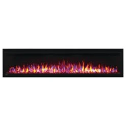 Napoleon 50-In Entice Wall Mount Electric Fireplace -electric fireplace Store Napoleon NEFL50CFH Black Red CrystalMedia Multi Flame Front 1 e4c3e6d9 f41f 4aab a589 7d01d36e5d5a