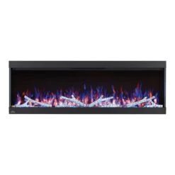 Napoleon 50-In TriVista Pictura 3-Sided Wall Mount Electric Fireplace 29 Napoleon 50-In TriVista Pictura 3-Sided Wall Mount Electric Fireplace -electric fireplace Store Napoleon NEFL50H 3SV Black Multi Flame Birch Media Straight