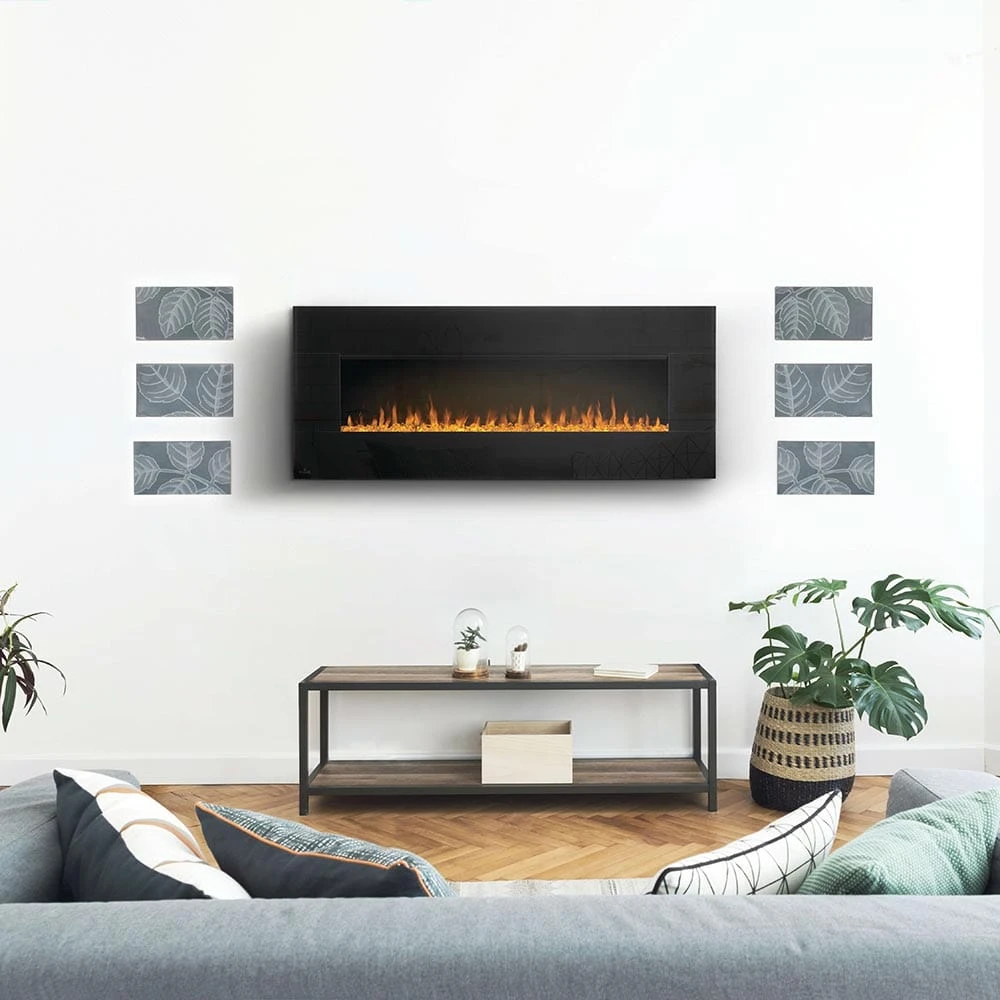 Napoleon 50-in Harsten Wall Mount Electric Fireplace With Bluetooth Speakers 2 Napoleon 50-in Harsten Wall Mount Electric Fireplace With Bluetooth Speakers - Image 2