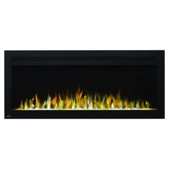 Napoleon 50-In PurView Wall Mount Electric Fireplace -electric fireplace Store Napoleon NEFL50HI Black Crystal Media Yellow Flame 248216d1 3f83 4d19 b2fb a42ec2cc252d