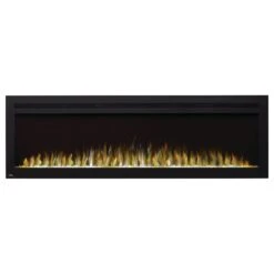 Napoleon 72-In PurView Wall Mount Electric Fireplace -electric fireplace Store Napoleon NEFL72HI Black Yellow Crystal Media Yellow Flame Front 6f3a23ba 22fc 448e 9d1c 5b21d72bfdce