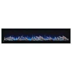Napoleon 74-In Alluravision Deep Wall Mount Electric Fireplace - NEFL74CHD -electric fireplace Store Napoleon NEFL74CHD 1 Black Crystal Logset Blue Flame 22c85513 0dd5 4ed9 9f96 ce3f64f0c12b