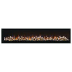 Napoleon 74-In Alluravision Deep Wall Mount Electric Fireplace - NEFL74CHD -electric fireplace Store Napoleon NEFL74CHD 1 Black Crystal Logset Multi Flame bb07d280 ba33 4a26 a866 5fe94d3579ed