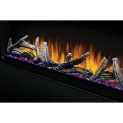 Napoleon 74-In Alluravision Deep Wall Mount Electric Fireplace - NEFL74CHD -electric fireplace Store Napoleon NEFL74CHD 1 Purple Crystal Logset Orange Flame Angle 3ad9bb82 811d 40a8 b9b7 8e3714704c03