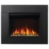 Napoleon Black Trim Kit For Cineview 26-in Firebox -electric fireplace Store Napoleon NEFTK2636 Black Multi Crystal Media Orange Flame Trim