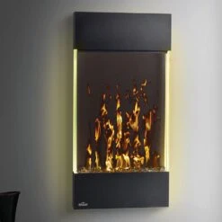 Napoleon 32-In Allure Vertical Wall Mount Electric Fireplace- NEFVC32H