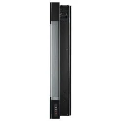 Napoleon 32-In Allure Vertical Wall Mount Electric Fireplace- NEFVC32H -electric fireplace Store Napoleon NEFVC32H Black Detailed RS Profile Side