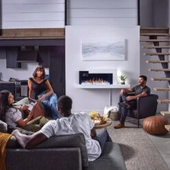 Napoleon Stylus Cara Elite Wall Mount Electric Fireplace -electric fireplace Store Napoleon Stylus Cara Elite NEFP32 5019W IOT Lifestyle 2