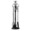 5 Piece Gothic Black Fireplace Tool Set - 32-in H -electric fireplace Store Pleasant Hearth 666 1000