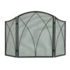 Three Panel Arched Fireplace Screen In Black -electric fireplace Store Pleasant Hearth 959 1000 b1421777 78c2 4c2c 9bca ccaaa1e0685c