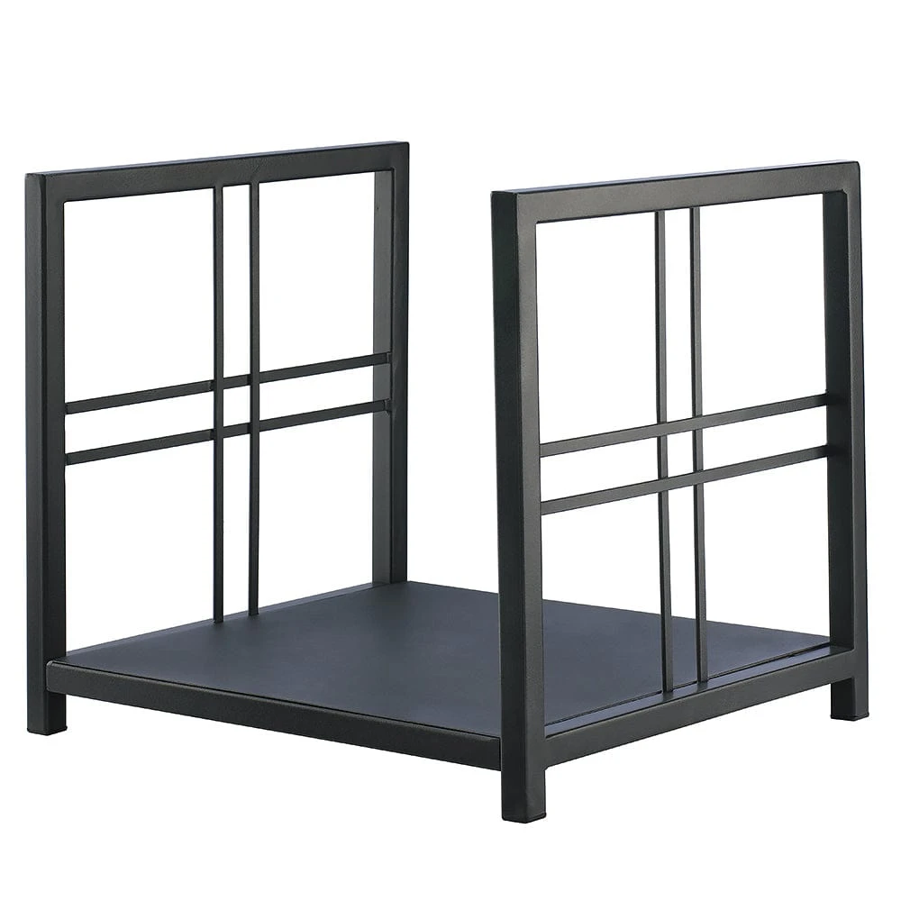 Preston Fireplace Log Holder In Vintage Iron 1 Preston Fireplace Log Holder In Vintage Iron