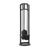 4 Piece Arched Black Fireplace Tool Set - 29-in H -electric fireplace Store Pleasant Hearth FA219TA 1000