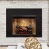 Dimplex 24 Inch Revillusion Electric Firebox Herringbone Brick -electric fireplace Store RBF24DLX Close Cropped Installed