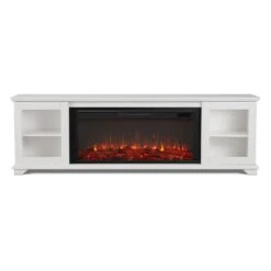 Benjamin Infrared Electric Fireplace TV Stand In White 13 Benjamin Infrared Electric Fireplace TV Stand In White -electric fireplace Store Real Flame 5110E W Benjamin Straight Silo c7b4df28 7d32 4638 9e38 2fe15ae64157
