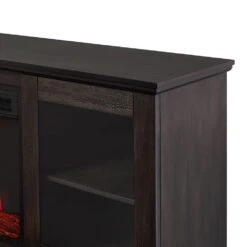 Benjamin Infrared Electric Fireplace TV Stand In Weathered Wood 17 Benjamin Infrared Electric Fireplace TV Stand In Weathered Wood -electric fireplace Store Real Flame 5110E WWD Benjamin Detail Corner 95d8455f ed7a 484c ae00 66210927f857
