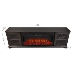 Benjamin Infrared Electric Fireplace TV Stand In Weathered Wood 19 Benjamin Infrared Electric Fireplace TV Stand In Weathered Wood -electric fireplace Store Real Flame 5110E WWD Benjamin Dimensions c55faa20 cbb7 4ee1 a0c5 fb42ea9ba79a
