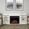 Ashton Grand Electric Fireplace TV Stand In White -electric fireplace Store Real Flame Ashton Grand 7190E W Lifestyle 1 671ddd40 11aa 44e3 a39a 3deb10b7fd82