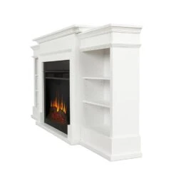 Ashton Grand Electric Fireplace TV Stand In White 11 Ashton Grand Electric Fireplace TV Stand In White -electric fireplace Store Real Flame Ashton Grand 7190E W Side View ae8cbbea b8d9 471a 8e52 61aabfb4251b