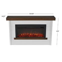 Bernice Infrared Electric Fireplace Mantel Package In White -electric fireplace Store Real Flame Bernice 4220E W Dimensions 5ac72b42 b2de 4fa8 b3c7 3c7a79ef314e
