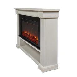 Bristow Infrared Electric Fireplace Mantel Package In Bone White -electric fireplace Store Real Flame Bristow 4770E BNE Detail Side b5ef9014 97d7 477f 9bb1 27bfec3ee5cf