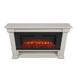 Bristow Infrared Electric Fireplace Mantel Package In Bone White -electric fireplace Store Real Flame Bristow 4770E BNE Detail Top 013bb3fb 1c3c 47d8 8fbd 03b90c0becd6