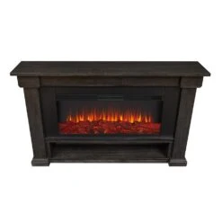 Bristow Infrared Electric Fireplace Mantel Package In Weathered Wood -electric fireplace Store Real Flame Bristow 4770E WWD Detail Top 21b85ee6 3164 404a 82d7 408622f96e43