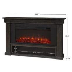 Bristow Infrared Electric Fireplace Mantel Package In Weathered Wood -electric fireplace Store Real Flame Bristow 4770E WWD Dimensions e9b399d5 813e 4741 a949 0e60e8de59e8