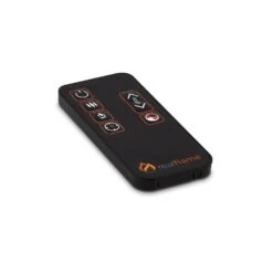 Corretto 72-In Wall Mount Electric Fireplace -electric fireplace Store Real Flame Corretto 72 in 1360E BK Remote