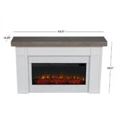 Cravenhall Infrared Electric Fireplace Mantel Package In White 21 Cravenhall Infrared Electric Fireplace Mantel Package In White -electric fireplace Store Real Flame Cravenhall 5510 W Dimensions 8a719a7a 4972 4941 9244 46f1c0fd928c